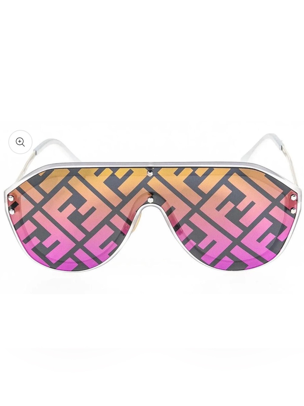 Fendi Multicolor Aviator Sunglasses